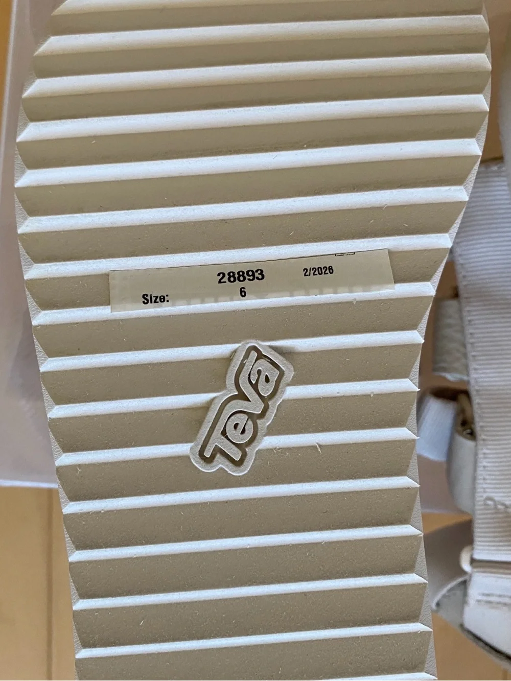 Teva chunky platform